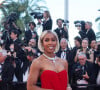 Alors qu'elle prenait la pose avant la projection du film Marcello Mio, la chanteuse a eu une altercation avec une agente de la sécurité.
Kelly Rowland à la montée des marches du film Marcello Mio lors du 77ᵉ Festival International du Film de Cannes, au Palais des Festivals à Cannes. Le 21 mai 2024 © Christophe Clovis / Bestimage 