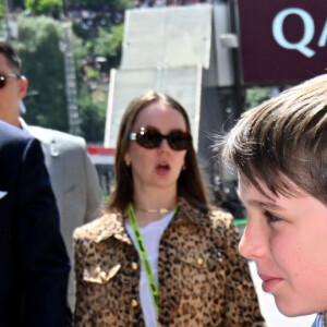 Sacha Casiraghi et Raphaël Elmaleh durant la journée des qualifications du 81ème Grand Prix de Formule 1 de Monaco, le 25 mai 2024. © Bruno Bebert/Bestimage  Celebrities during qualifying for the Monaco Formula 1 (F1) Grand Prix. Monaco, May 25th, 2024. 