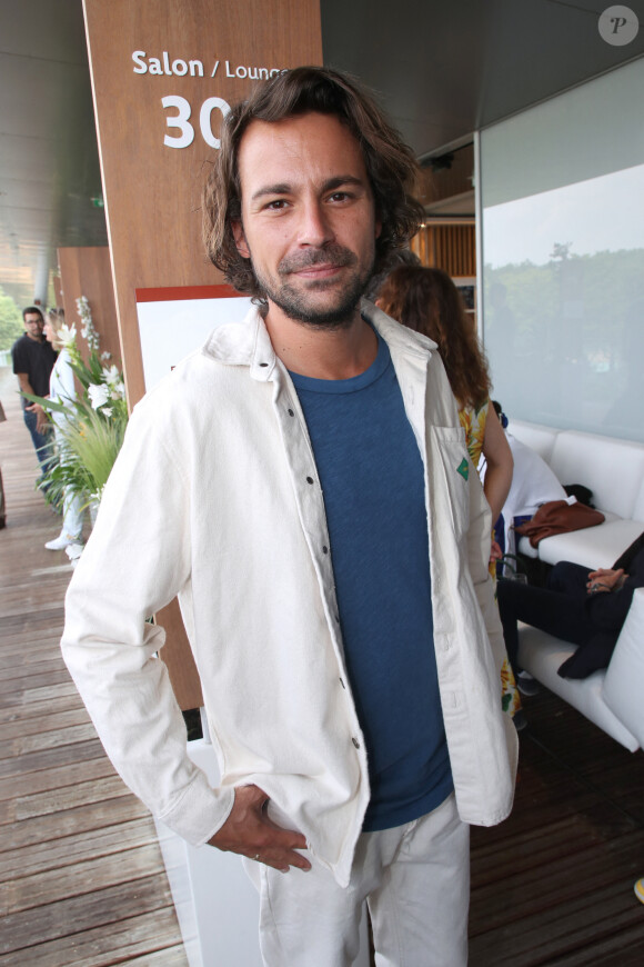 Exclusif - Bertrand Chameroy - Célébrités au Déjeuner France TV lors des Internationaux de France de Tennis de Roland Garros 2023 - Jour 15 à Paris le 11 Juin 2023. © Bertrand Rindoff / Bestimage