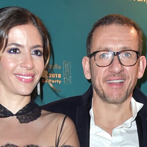 Dany Boon et sa femme Yaël au photocall de la soirée "César 2018 La Party" au Fouquet's à Paris, le 2 mars 2018. © Giancarlo Gorassini/Bestimage 