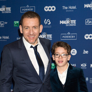 Dany Boon et son fils Eytan - 6ème édition de la cérémonie des Magritte du cinéma à Bruxelles en Belgique le 6 février 2016. 