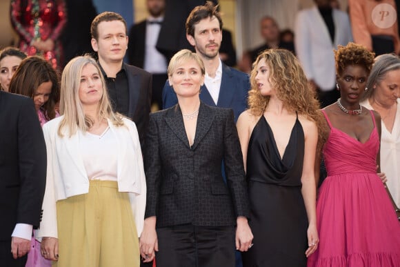 Noé Boon, Richard Sears, Judith Godrèche, Tess Barthélemy, Rokhaya Diallo - Montée des marches du film " Furiosa : A Mad Max Saga " lors du 77ème Festival International du Film de Cannes, au Palais des Festivals à Cannes. Le 15 mai 2024 © Jacovides-Moreau / Bestimage 