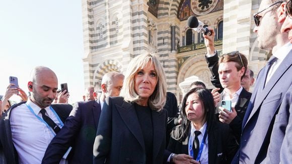 Brigitte Macron affectée pour le dernier adieu à Jean-Claude Gaudin à Marseille, Nicolas Sarkozy et Albert de Monaco présents