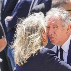 François Bayrou - Obsèques de l'ancien maire de Marseille Jean-Claude Gaudin à la cathédrale Sainte-Marie major de Marseille, France, le 23 mai 2024. © Jean-René Santini/Bestimage 