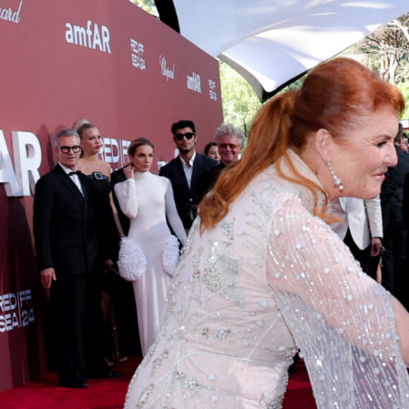Sarah Ferguson - Photocall du gala de l'amfAR 2024 à l'Hôtel du Cap-Eden-Roc, Antibes, lors du 77ème Festival International du Film de Cannes. Le 23 mai 2024. © Moreau-Jacovides / Bestimage 