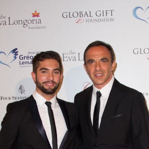 Nikos Alliagas, et Kendji assistent au gala de charité Global Gift qui s'est tenu à l'hôtel George V à Paris, le 12 mai 2014. Thierry Orban/ABACAPRESS.COM