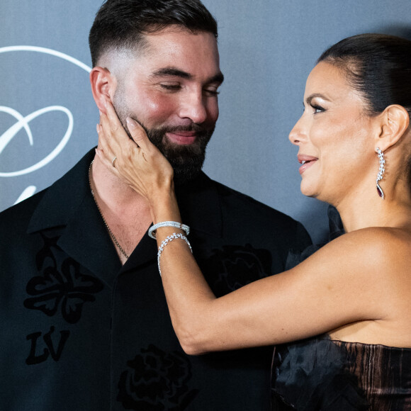 Kendji Girac et Eva Longoria au Four Seasons Hôtel George V à Paris, le 30 septembre 2023. Aurore Marechal/ABACAPRESS.COM