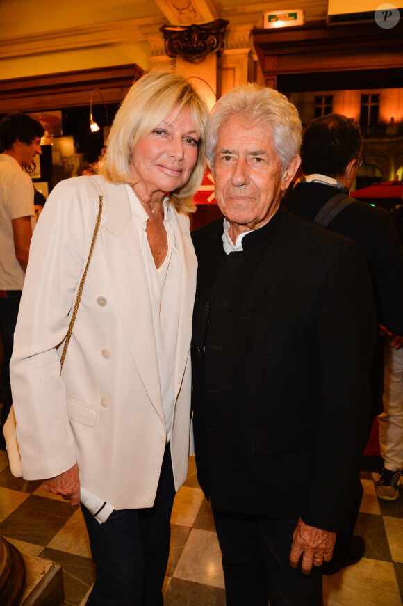 Philippe et Maryse Gildas - Générale de la pièce de théâtre "Tout ce que vous voulez" au Théâtre Edouard VII à Paris le 19 septembre 2016. © Coadic Guirec/Bestimage