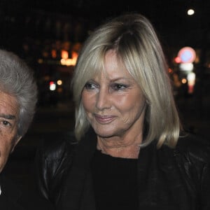 Exclusif - Philippe Gildas et sa femme Maryse Gildas - Arrivées des people à la soirée des 30 ans de Canal + au Palais des Sports à Paris le 31 octobre 2014. 