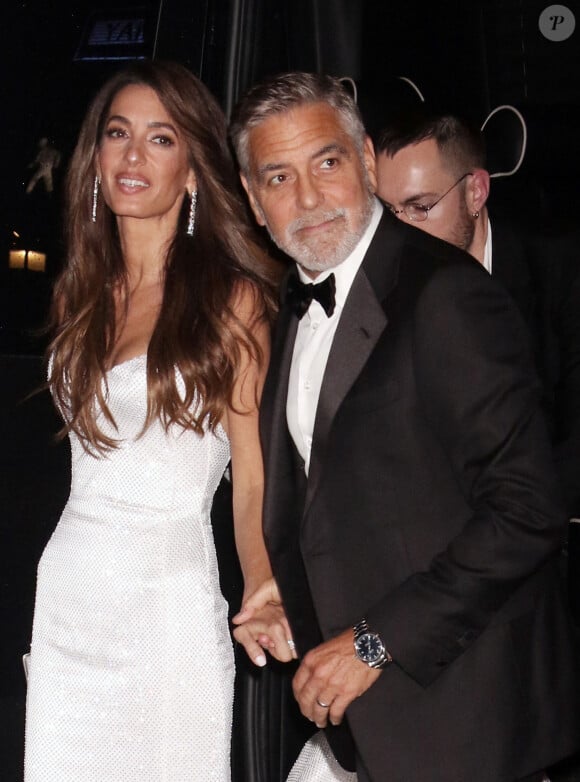 George Clooney et Amal. Photo : RW/MediaPunch