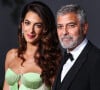 La famille Clooney quitte la France.
Amal et George Clooney au photocall du "2nd Annual Academy Museum Gala" à Los Angeles.
