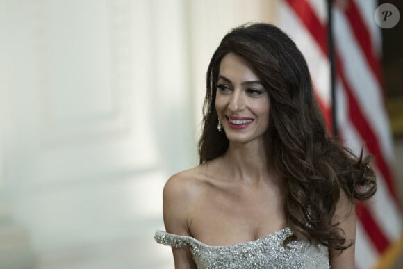 Amal Clooney lors de la 45ᵉ cérémonie des "Kennedy Center Honors" à Washington, le 4 décembre 2022.