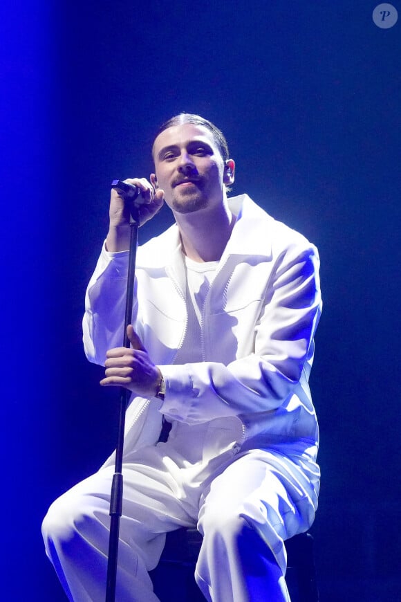 Un opus dans lequel il se livre sans filtre
Pierre Garnier lors du concert de la Star Academy à Lyon, France, le 15 mars 2024. © Sandrine Thesillat/Panoramic/Bestimage