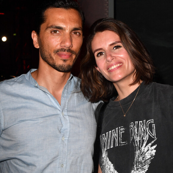 Avec qui elle a deux enfants.
Louise Monot et son compagnon Samir Boitard - Soirée de lancement du nouveau Range Rover Sport à Paris le 19 mai 2022 . © Veeren/Bestimage