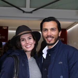 Louise Monot et son compagnon Samir Boitard - People au village des Internationaux de Tennis de Roland Garros le 31 mai 2016. © Dominique Jacovides / Bestimage 