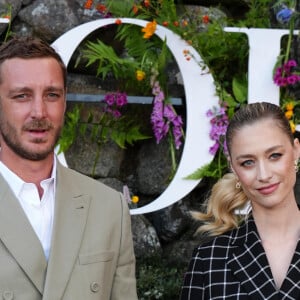 Pierre Casiraghi et Beatrice Borromeo lors de la croisière Dior 2025 au Drummond Castle dans le Perthshire en Ecosse, le 3 juin 2024. © Andrew Milligan/PA Wire