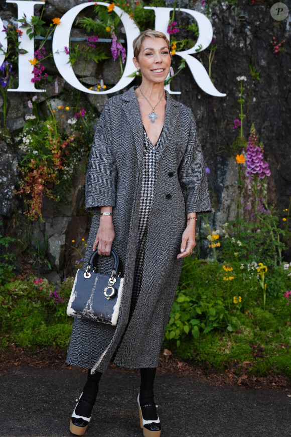 Mathilde Favier lors de la croisière Dior 2025 au Drummond Castle dans le Perthshire en Ecosse, le 3 juin 2024. © Andrew Milligan/PA Wire