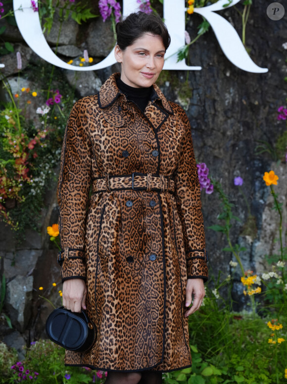 Laetitia Casta lors de la croisière Dior 2025 au Drummond Castle dans le Perthshire en Ecosse, le 3 juin 2024. © Andrew Milligan/PA Wire