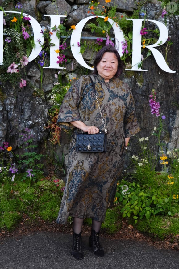 Huang Hung lors de la croisière Dior 2025 au Drummond Castle dans le Perthshire en Ecosse, le 3 juin 2024. © Andrew Milligan/PA Wire