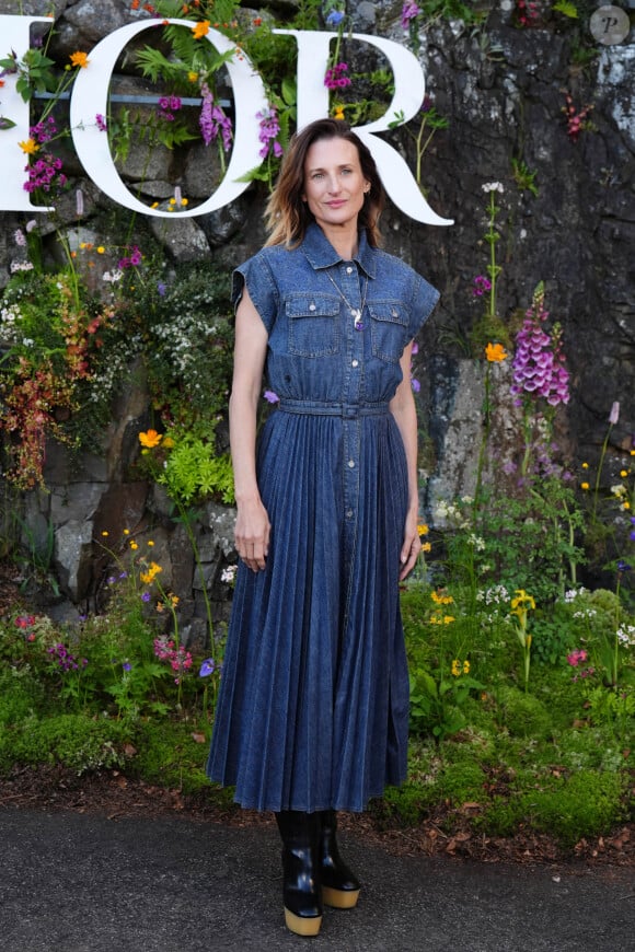 Camille Cottin lors de la croisière Dior 2025 au Drummond Castle dans le Perthshire en Ecosse, le 3 juin 2024. © Andrew Milligan/PA Wire