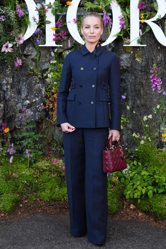 Annabelle Wallis lors de la croisière Dior 2025 au Drummond Castle dans le Perthshire en Ecosse, le 3 juin 2024. © Andrew Milligan/PA Wire