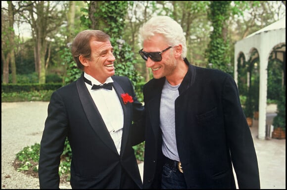 Jean-Paul Belmondo et Johnny Hallyday