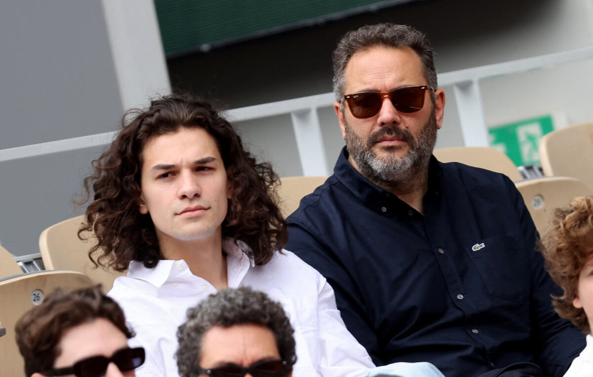 Photo : Bruce Toussaint a été aperçu dans les tribunes avec son fils