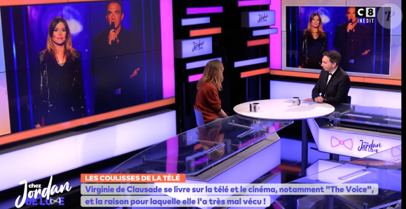 Virginie de Clausade était dans 'Chez Jordan", sur C8, le 6 juin 2024