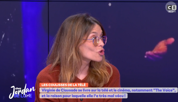 Virginie de Clausade était dans 'Chez Jordan", sur C8, le 6 juin 2024