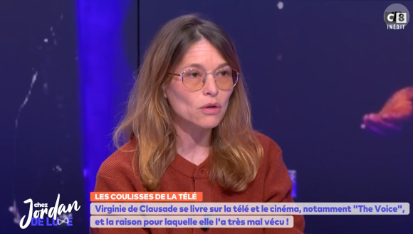 Virginie de Clausade était dans 'Chez Jordan", sur C8, le 6 juin 2024