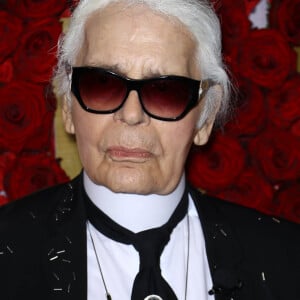 La série ''Becoming Karl Lagerfeld'' revient sur l'histoire d'amour qu'a connue le Kaiser avec Jacques de Bascher.
Karl Lagerfeld à la soirée WWD Honors à New York, le 24 octobre 2017. Starmax/Bestimage