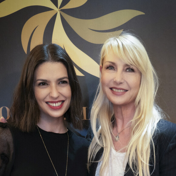 Semi-Exclusif - Lucie Bernardoni, Cécile Chaduteau à la soirée de présentation des collections Printemps/Eté 2024 du Bohemia Market, concept store de créateurs, à Paris, France, le 21 mars 2024. © Tribeca-Van Biesen/Bestimage