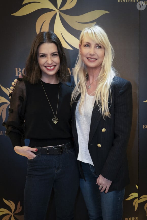 Semi-Exclusif - Lucie Bernardoni, Cécile Chaduteau à la soirée de présentation des collections Printemps/Eté 2024 du Bohemia Market, concept store de créateurs, à Paris, France, le 21 mars 2024. © Tribeca-Van Biesen/Bestimage