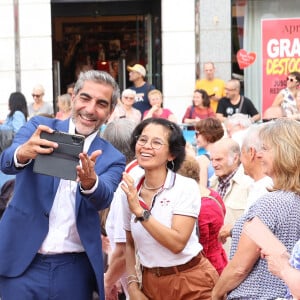 Exclusif - Ary Abittan - Arrivées au photocall de la 3ème édition du Festival du Cinéma Français et de la Gastronomie d'Aix-les-Bains. Le 8 juin 2024 © Denis Guignebourg / Bestimage 