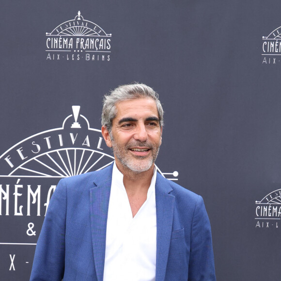 Exclusif - Ary Abittan - Photocall de la 3ème édition du Festival du Cinéma Français et de la Gastronomie d'Aix-les-Bains. Le 8 juin 2024 © Denis Guignebourg / Bestimage 