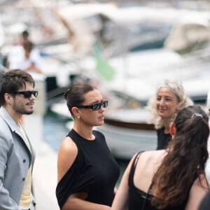 François Civil et Adèle Exarchopoulos - Arrivées au défilé de mode Jacquemus Cruise "La casa" à la Casa Malaparte à Capri. Le 10 juin 2024 © Tiziano Da Silva-Olivier Borde / Bestimage  Arrivals at the Jacquemus "La Casa" Cruise at Casa Malaparte in Capri. On June 10th 2024