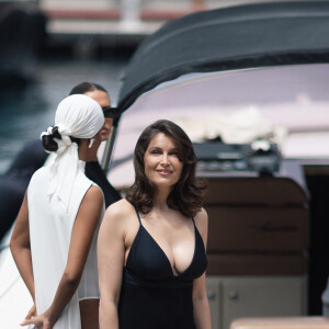 Laetitia Casta - Arrivées au défilé de mode Jacquemus Cruise "La casa" à la Casa Malaparte à Capri. Le 10 juin 2024 © Tiziano Da Silva-Olivier Borde / Bestimage 