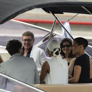 François Civil, Tina Kunakey, Adèle Exarchopoulos et Laetitia Casta - Arrivées au défilé de mode Jacquemus Cruise "La Casa" à la Casa Malaparte à Capri, Italie, le 10 juin 2024. © Borde-Da Silva/Bestimage 