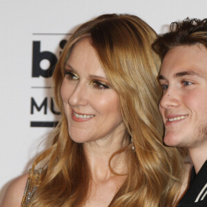 Céline Dion et son fils René Charles Angélil, à Las Vegas, le 22 mai 2016.