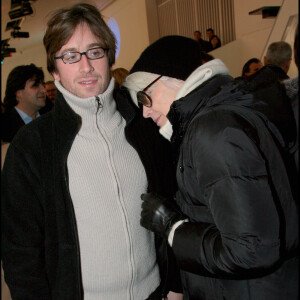 Thomas Dutronc et sa mère Françoise Hardy - Henri Salvador tire sa révérence et fait ses adieux à la scène lors d'un concert au Palais des Congrès de Paris. 