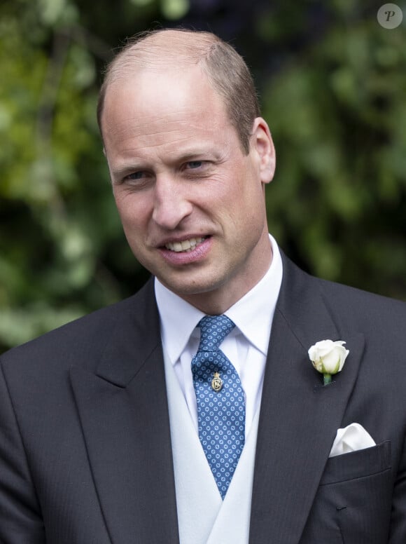 Loin de son pays, il pourrait donc ne pas être entouré des siens pour le jour J !
Le prince William, prince de Galles - Mariage du duc de Westminster, Hugh Grosvenor, et Olivia Henson en la cathédrale de Chester, Royaume Uni, le 7 juin 2024. © GoffPhotos/Bestimage 