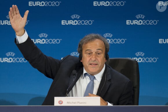 Photo d'archive datée du 19-09-2014 de Michel Platini. Le crédit photo John Walton/PA Wire.