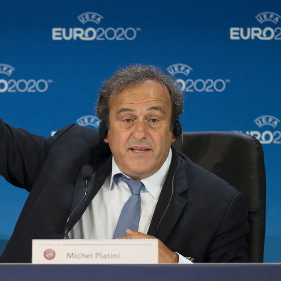 Photo d'archive datée du 19-09-2014 de Michel Platini. Le crédit photo John Walton/PA Wire.