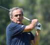 Si l'hiver, ce passionné de golf se rend souvent à l'Ile Maurice...
Michel Platini lors d'un tournoi de golf caritatif Vialli and Mauro Golf Cup au Royal Park i Roveri, à Turin, en Italie, le 2 septembre 2019. Photo par Alessandro Di Marco/Ansa/ABACAPRESS.COM