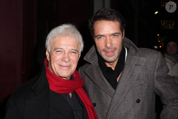 "Il me manque tous les jours", confiait le réalisateur de La Belle Epoque en octobre 2022
Guy Bedos et son fils Nicolas Bedos assistent au dernier One Man Show de Guy Bedos 'La der des der' qui s'est tenu à l'Olympia à Paris, France, le 23 décembre 2013. Photo par Audrey Poree/ABACAPRESS.COM