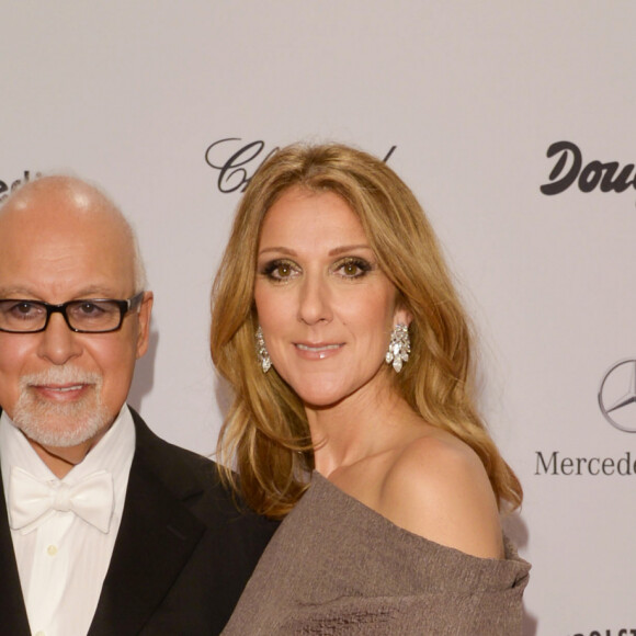 Céline Dion et son mari René Angelil à la ceremonie de remise des prix Bambi dans la grande salle de l'Hotel de Ville de Dusseldorf, le 22 novembre 2012