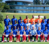 L'Euro débute ce soir pour les Bleus, avec un premier match contre l'Autriche, à suivre sur TF1.
Theo Hernandez, Randal Kolo Muani, Ferland Mendy, Brice Samba, Mike Maignan, Alphonse Areola, Youssouf Fofana, William Saliba, Bradley Barcola, Jules Koundé N'Golo Kanté, Kingsley Coman, Olivier Giroud, Guy Stéphan, Marcus Thuram, Benjamin Pavard, Jonathan Clauss, Ousmane Dembélé Ibrahima Konaté, Eduardo Camavinga, Adrien Rabiot, Antoine Griezmann, Didier Deschamps, Kylian Mbappé, Dayot Upamecano, Warren Zaïre-Emery, Aurélien Tchouameni - Photo Officielle de l'Equipe de France de football de l'Euro Clairefontaine.