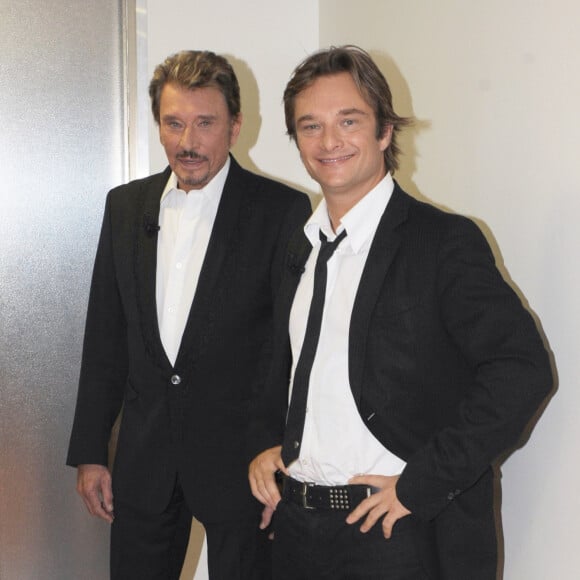 En 1999.
David et Johnny dans les couloirs de Canal + dans les années 90.