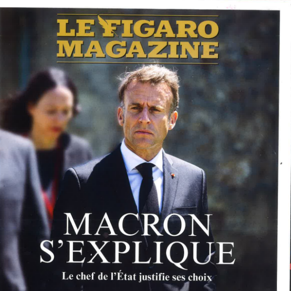 Emmanuel Macron, "Figaro Magazine", 14,15 juin 2024.