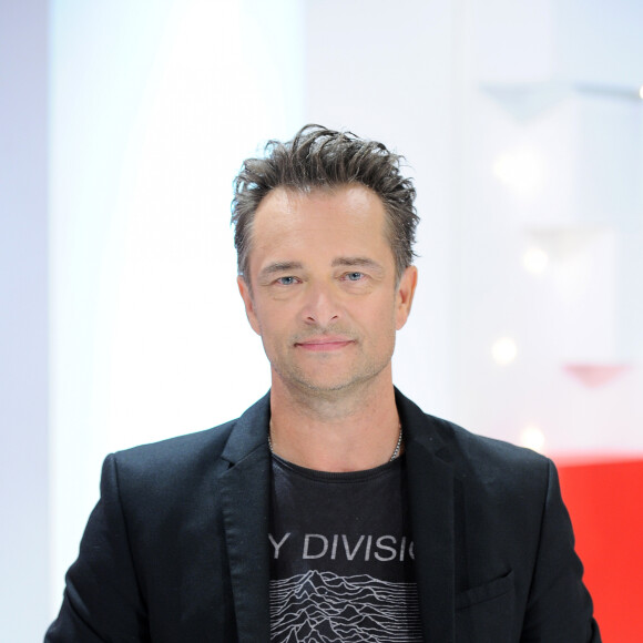 Exclusif - David Hallyday - Enregistrement de l'émission "Vivement Dimanche" au studio Gabriel à Paris, présentée par Michel Drucker et diffusée le 29 septembre 2019 sur France 2. Le 11 septembre 2019 © Guillaume Gaffiot / Bestimage